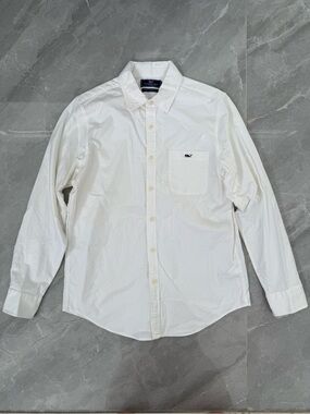 Men’s Vineyard Vines Slim Fit Tucker Long Sleeve Button Down Shirt Preppy Medium